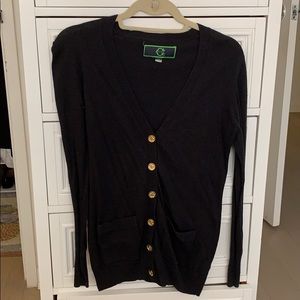 C Wonder cotton nylon blend long sweater